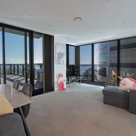 天空城景 海景 私人大阳台公寓 Auckland Exterior foto