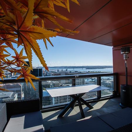 天空城景 海景 私人大阳台公寓 Auckland Exterior foto