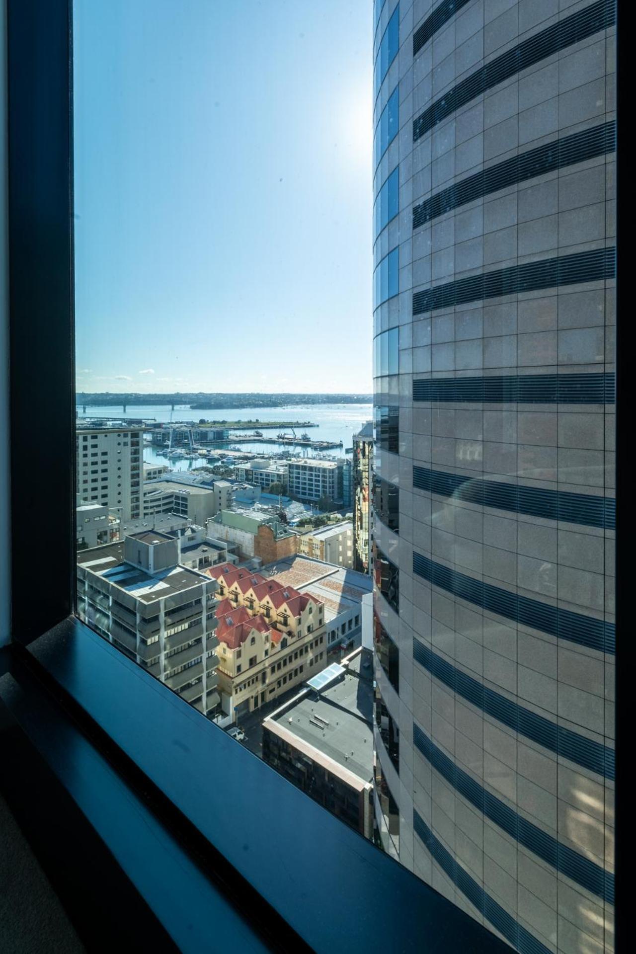 天空城景 海景 私人大阳台公寓 Auckland Exterior foto
