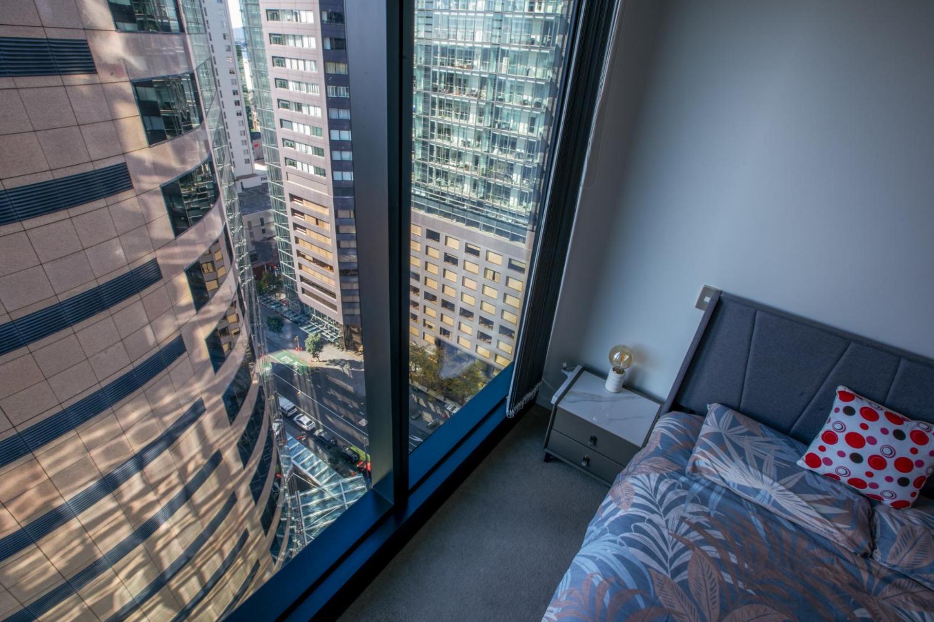 天空城景 海景 私人大阳台公寓 Auckland Exterior foto